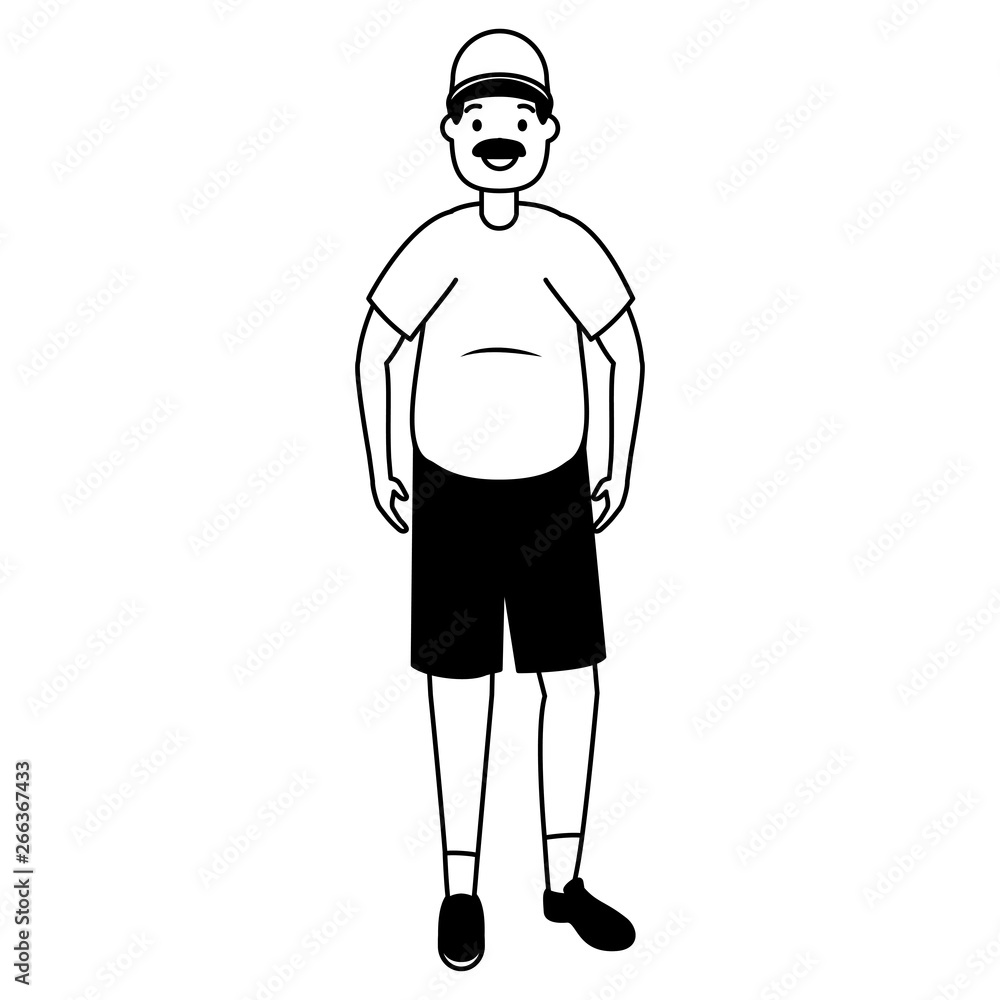 man avatar casual clothes