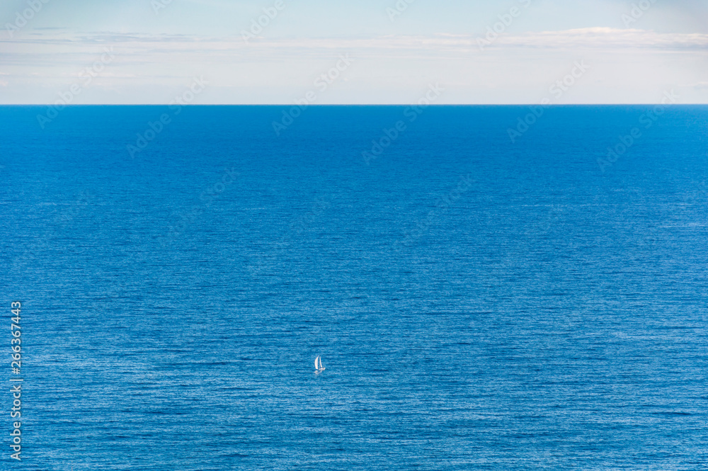 Seacoast of Monaco Montecarlo in a sunny day Seacoast of Monaco Montecarlo in a sunny day