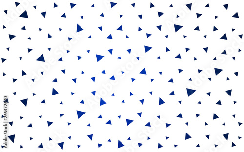 DARK BLUE vector  triangle mosaic background.