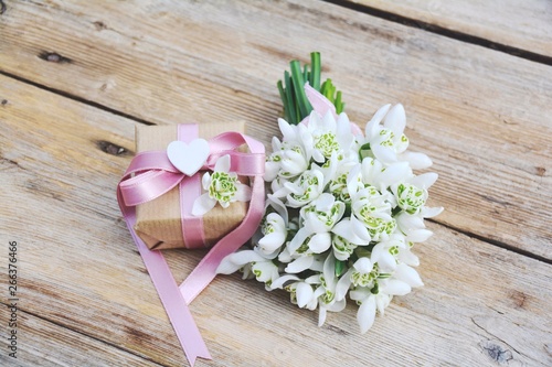 Schneeglöckchen Blumenstrau...