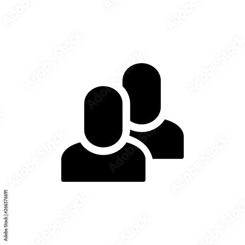 Users, vector. This icon use for admin panels, website, interfaces, mobile apps