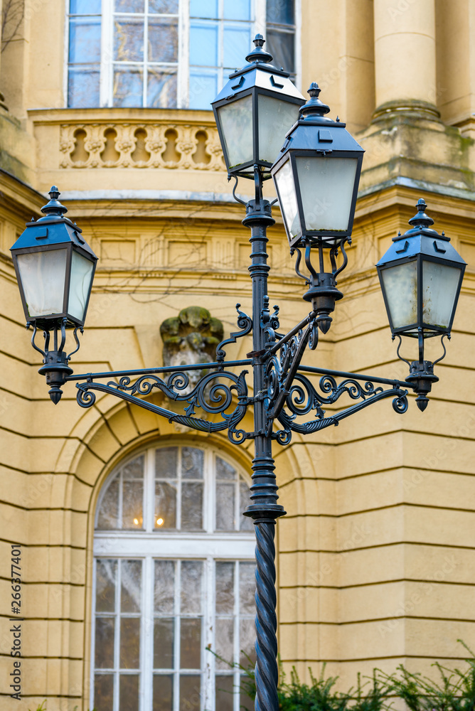 large street light pillar