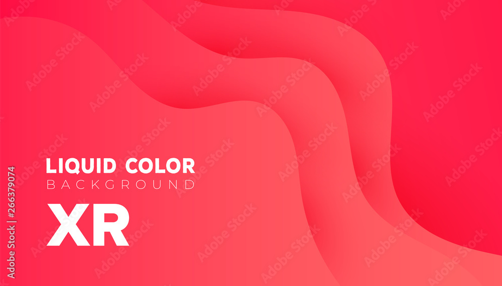Plastic liquid gradient waves sale banner template Plastic liquid gradient waves sale banner template