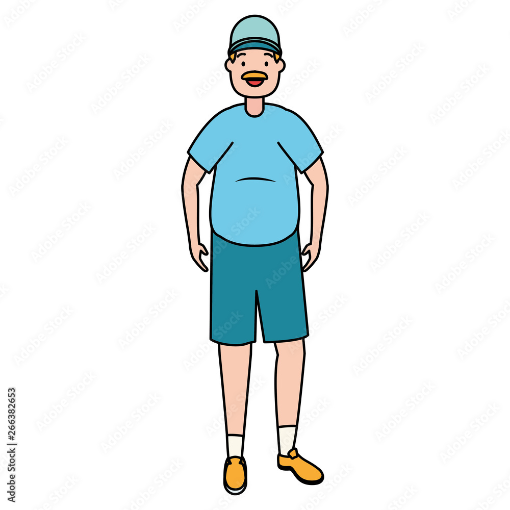 man avatar casual clothes
