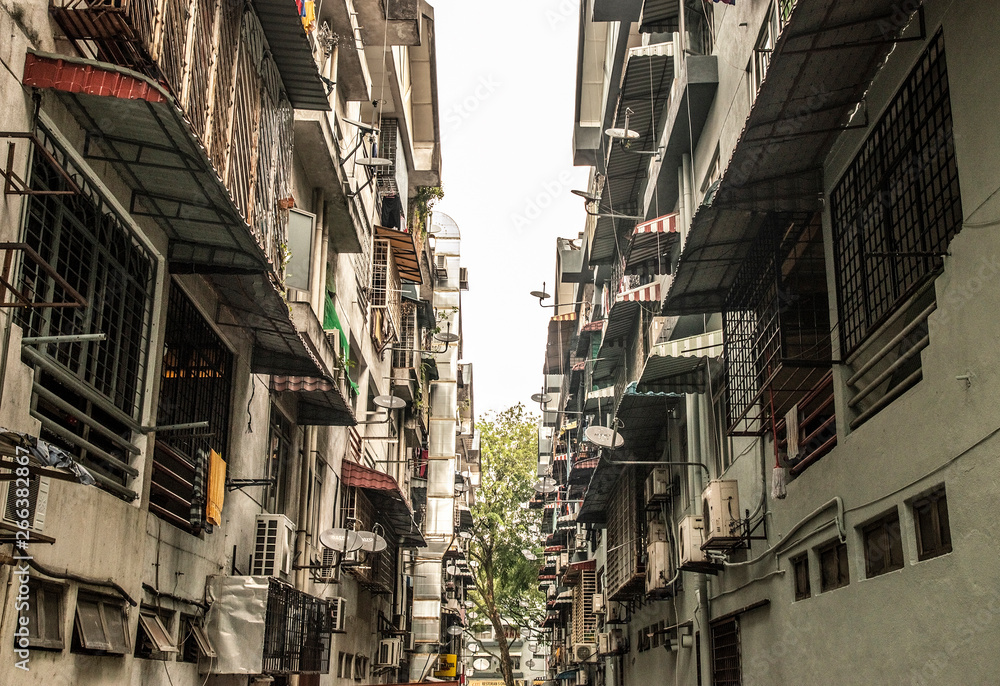 Alley in Petaling Jaya, a Kuala Lumpur suburb