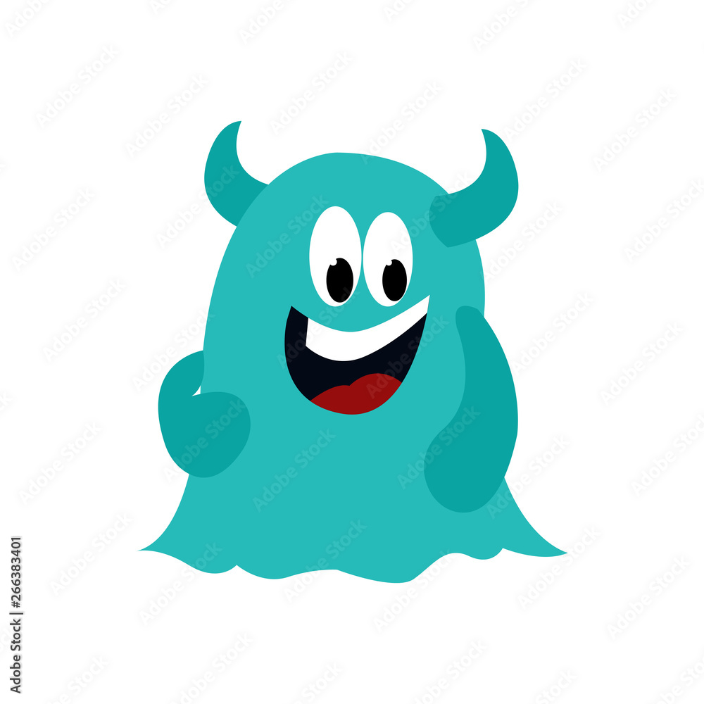 cute monsters on with white backgrounds cute monsters on with white backgrounds