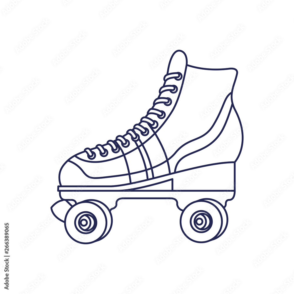 skate rollers ninetys icon skate rollers ninetys icon