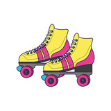 skate rollers ninetys icon