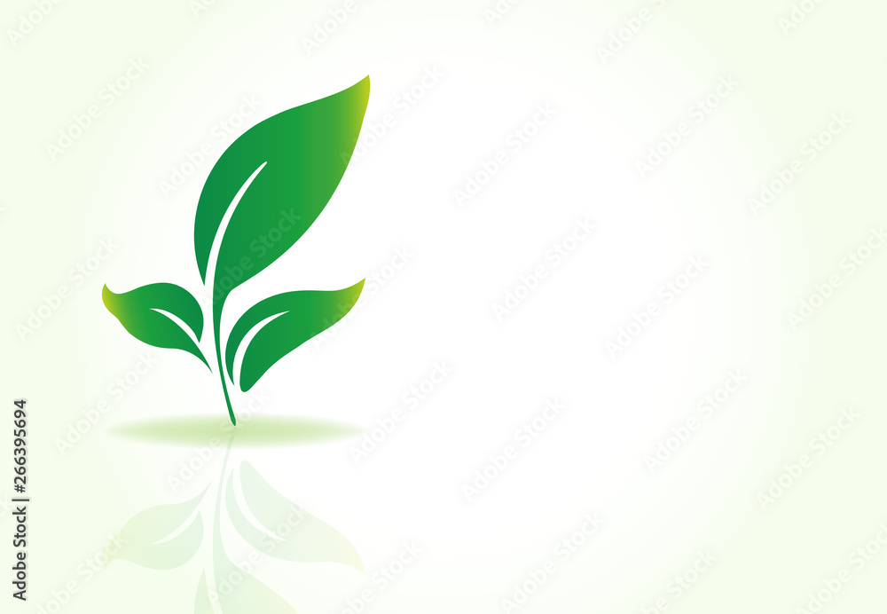 Leafs nature ecology logo vector Leafs nature ecology logo vector