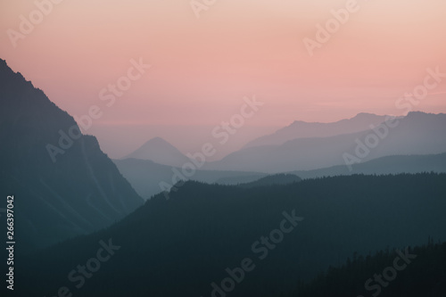 Sunset Over the Hilltops photo