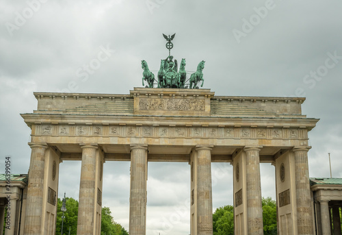 Brandenburg Gate: View from the front