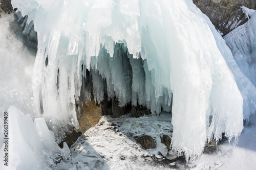 Lake Baikal in winter