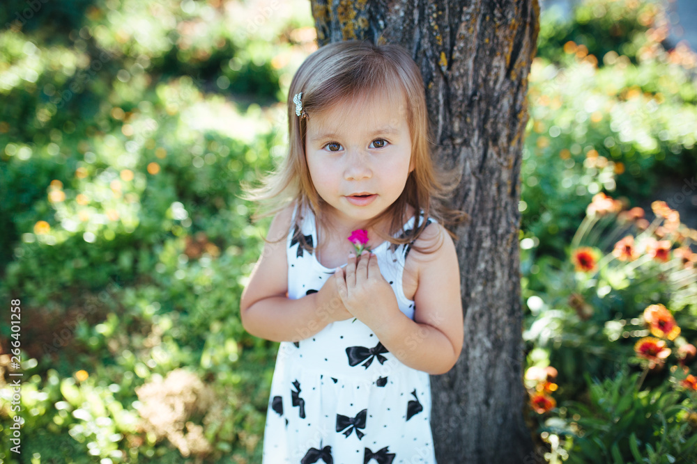 Portrait of beautiful baby girl. Portrait of beautiful baby girl.