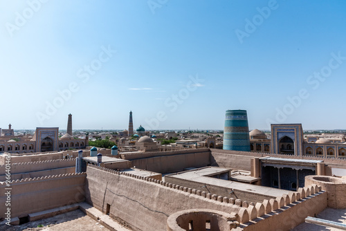 Panoramic View of Khiva, Uzbekistan