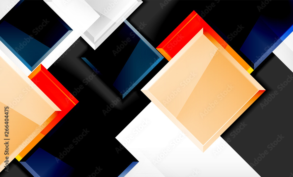 Colorful square and rectangle blocks background Colorful square and rectangle blocks background
