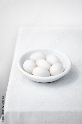 Six Duck Eggs