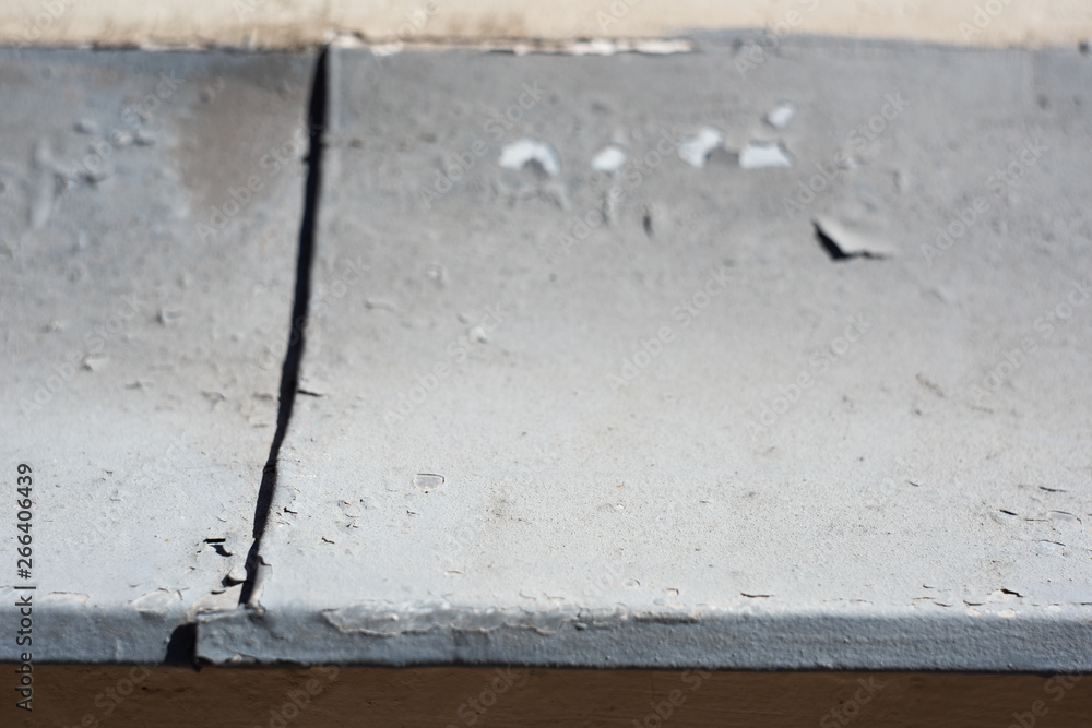 Metal window sill Metal window sill