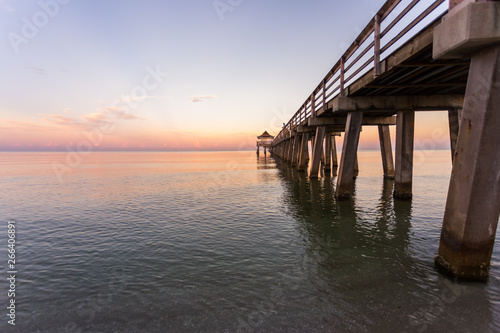 Wallpaper Mural Calm Sunrise at the Pier Torontodigital.ca
