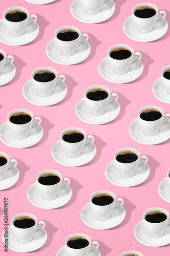 Wallpaper Mural Coffee cups
