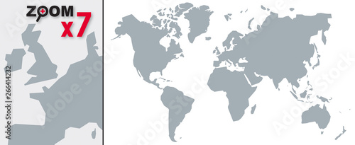 CARTE DU MONDE FAIBLES DÉTAILS_lignes droites