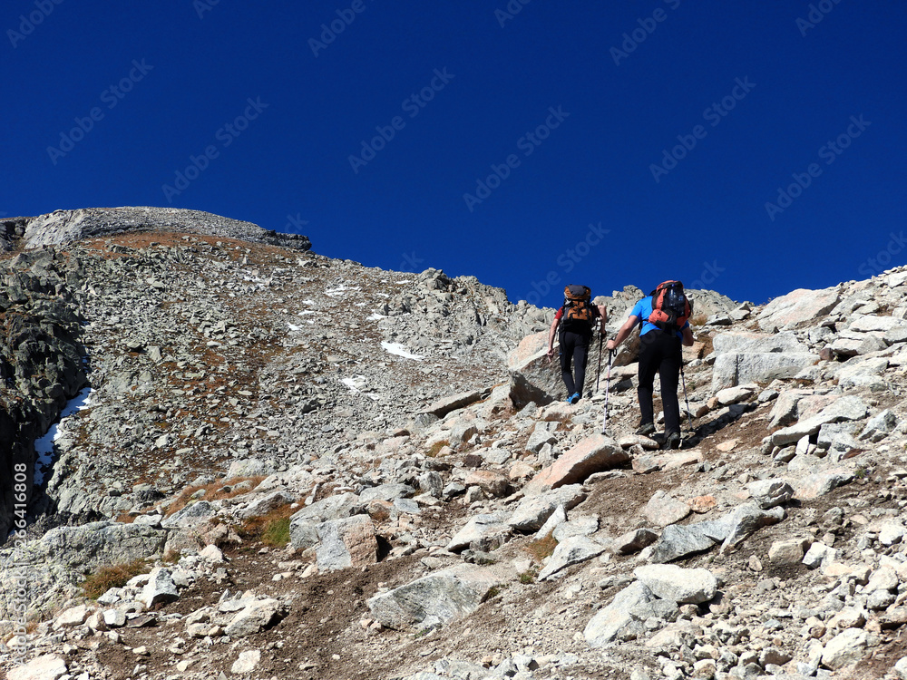 Naklejka premium Climbers