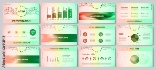 This template is the best as a business presentation, used in marketing and advertising, flyer and banner, the annual report