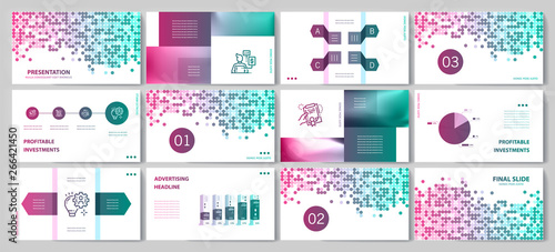 This template is the best as a business presentation, used in marketing and advertising, flyer and banner, the annual report
