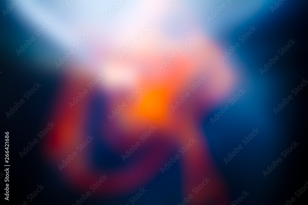 Magic abstract blurred red and blue background Magic abstract blurred red and blue background