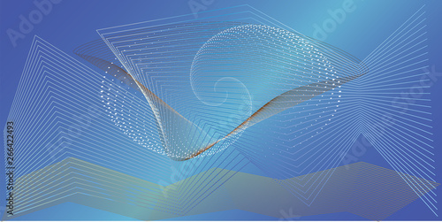 Beautiful background under water