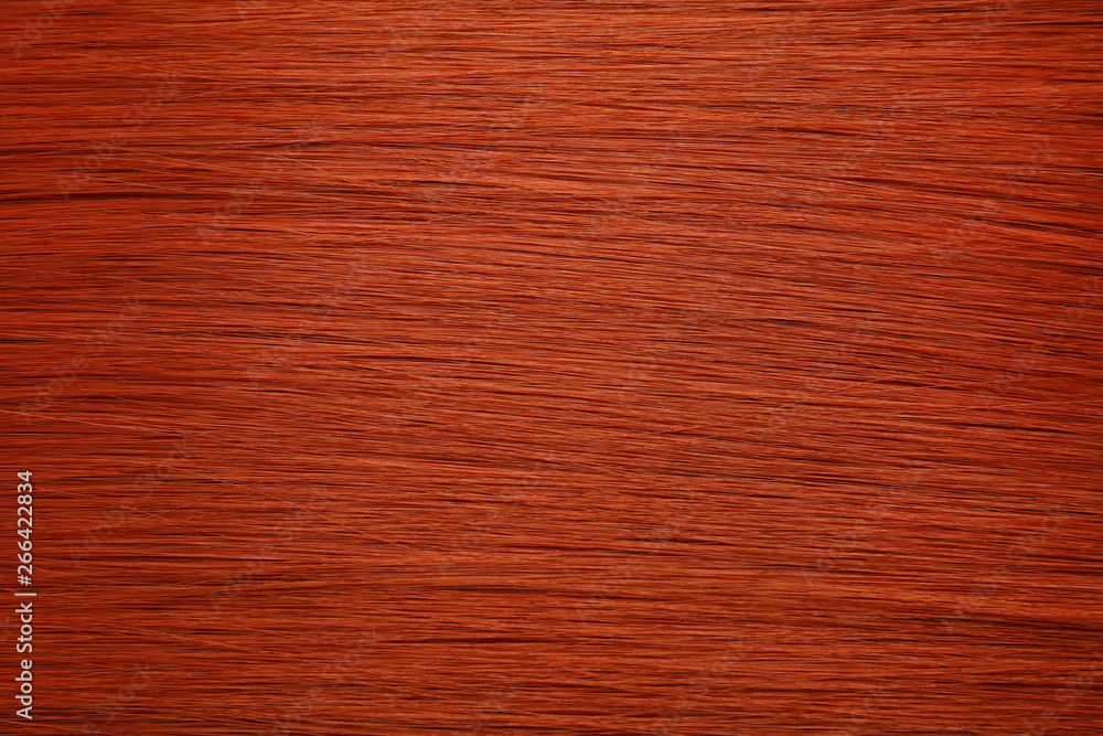 Beautiful red hair as background, top view Beautiful red hair as background, top view