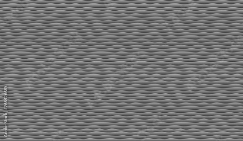 Waves black background. Simple, elegant seamless pattern curve lines. Vector illustration.