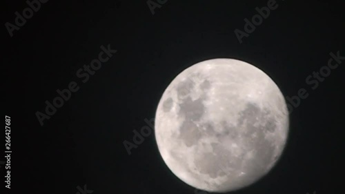Full moon time laps