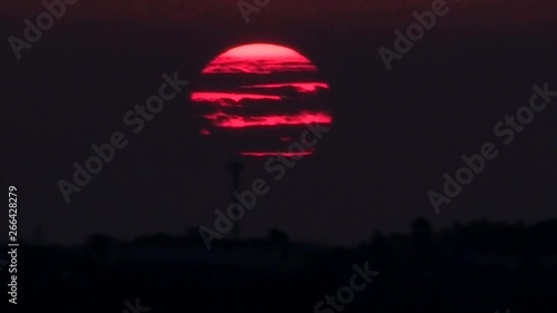 The great sunset moment 