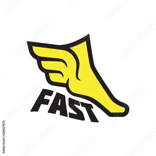 Flying foot, speed and power, mythology