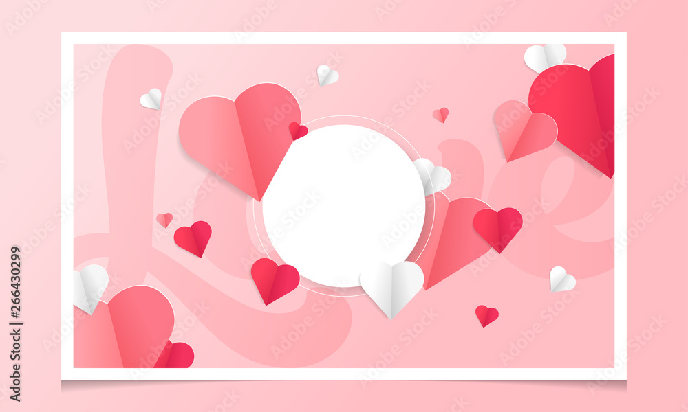 Beautiful cartoon invitation template with love banner for banner design. Cute vector illustration. Valentine day, heart vector icon. Banner template. Vector floral design card. Web icon. Beautiful cartoon invitation template with love banner for banner design. Cute vector illustration. Valentine day, heart vector icon. Banner template. Vector floral design card. Web icon.
