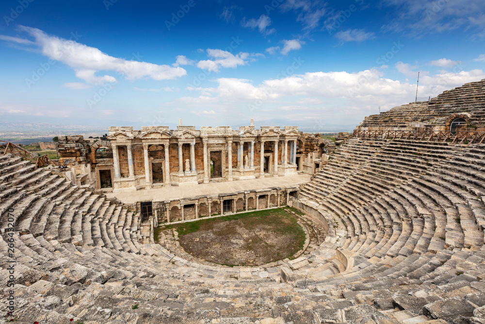 Hierapolis ancient city Pamukkale Turkey