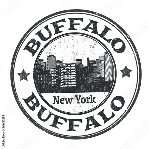 Buffalo sign or stamp
