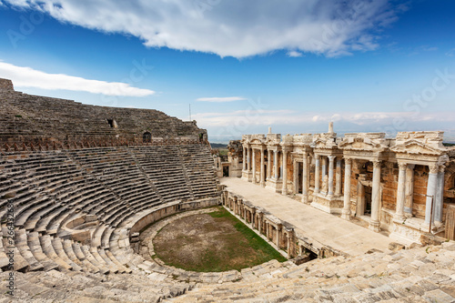 Hierapolis ancient city Pamukkale Turkey