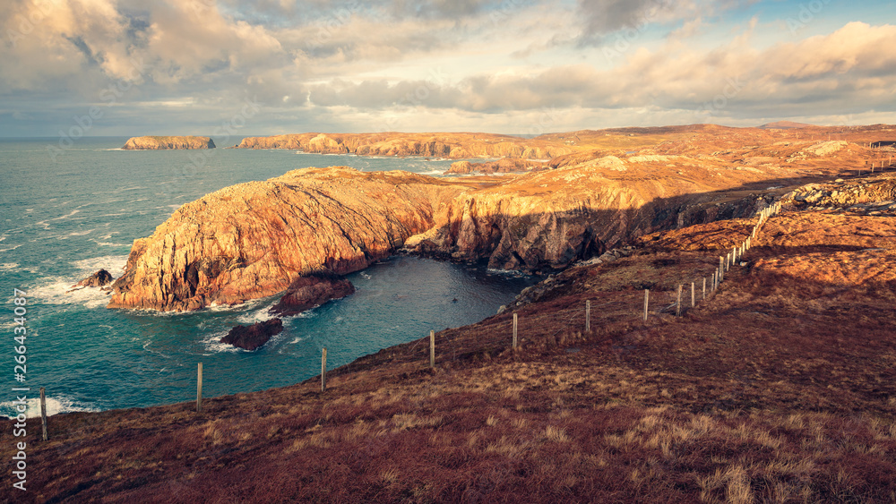 Isle of Lewis Outer Hebrides Rugged Coastal Scotland