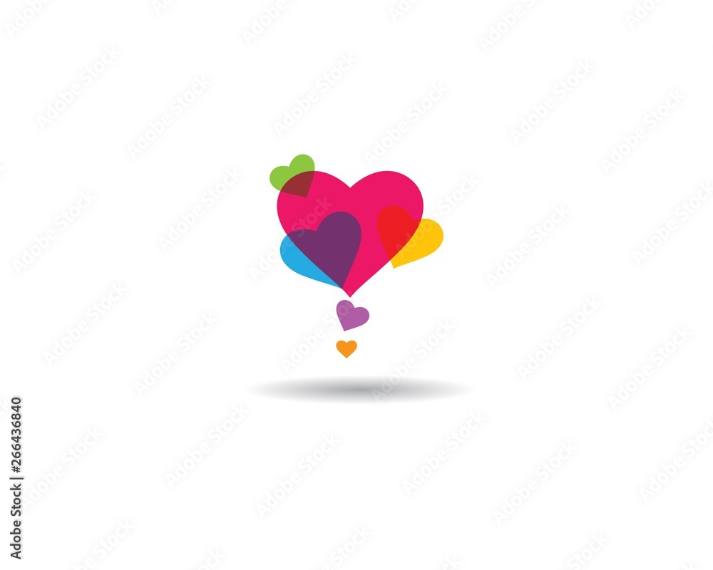 Bubble logo template vector icon Bubble logo template vector icon