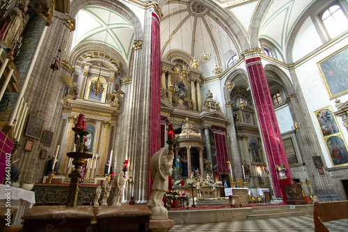 The Temple of San Felipe Neri, commonly known as "La Profesa" (English: the Professed house), is a Roman Catholic parish church located at the city center, Mexico, City, Mexico.