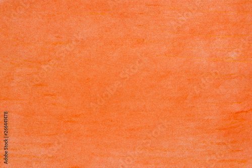 orange pastel drawing on  paper background texture