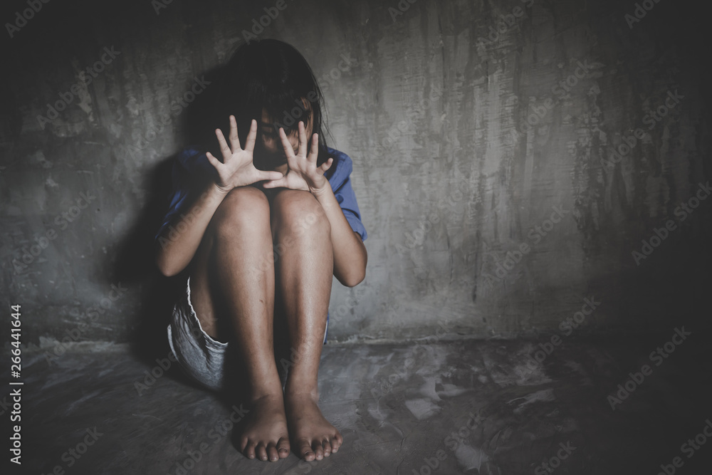 Children violence and abused concept. Children violence and abused concept.