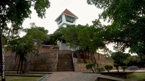 Old Dutch Colonial Fort From 1600s in Taiwan