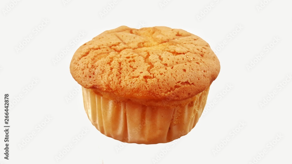 Muffin sweets on a white background Muffin sweets on a white background
