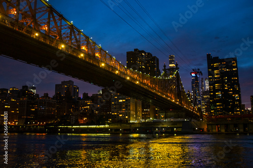 Queensboro  bridge at night