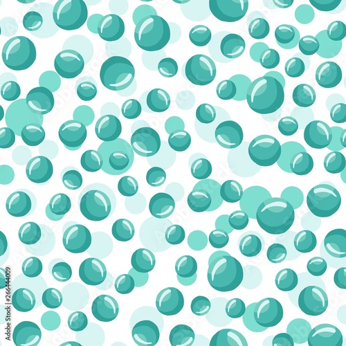water bubbles seamless pattern Abstract geometrical circle wallpaper.
