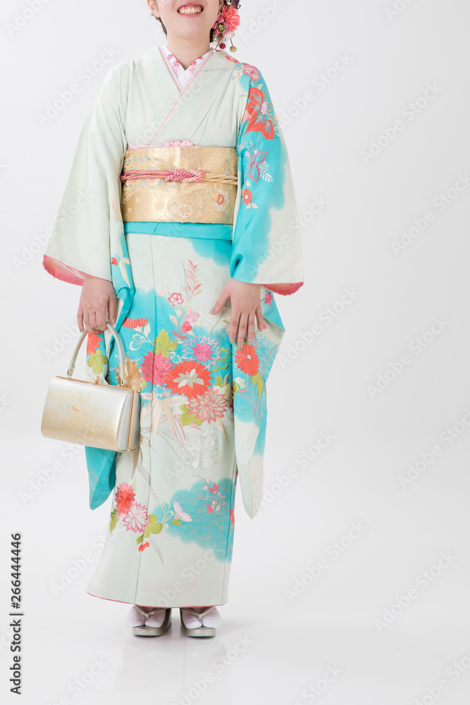 振袖の女性 振袖の女性