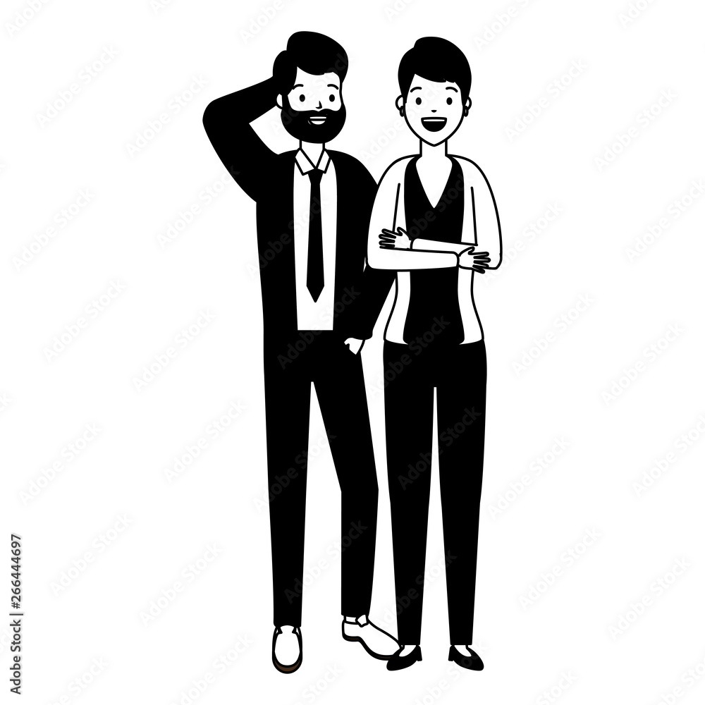 Obraz premium diversity people characters