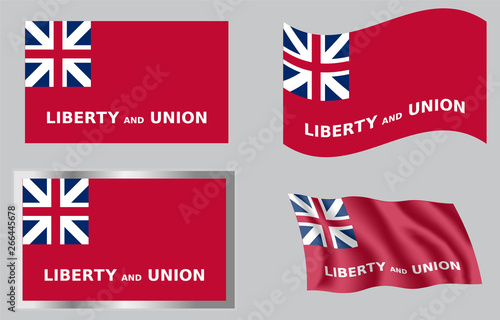 Wallpaper Mural Taunton Massachusetts Flag of 1774 Torontodigital.ca